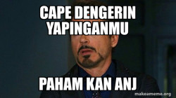 Tony Stark Eye Roll