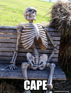 Waiting Skeleton