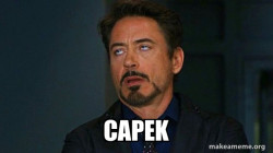 Tony Stark Eye Roll