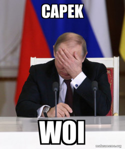 Putin Facepalm