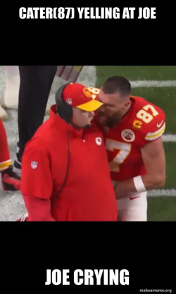 Travis Kelce and Coach