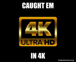 Caught in 4k