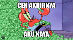 Mr Krabs Money