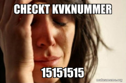 First World Problems