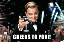 Dicaprio Toast