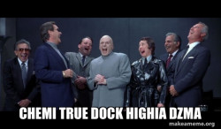 Dr Evil and Henchmen laughing - and then they said