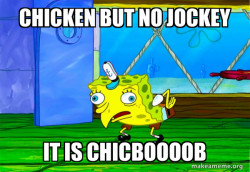 Mocking SpongeBob