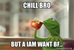Kermit Drinking Tea