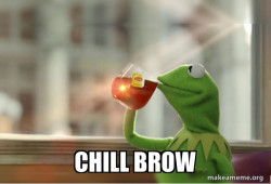 Kermit Drinking Tea