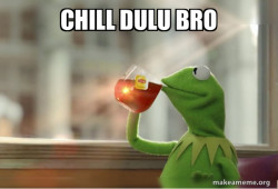 Kermit Drinking Tea