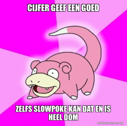 Slowpoke the Pokemon