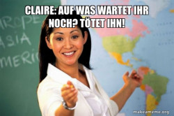 Unhelpful High School Teacher