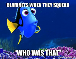Dory from Nemo  (5 second memory)