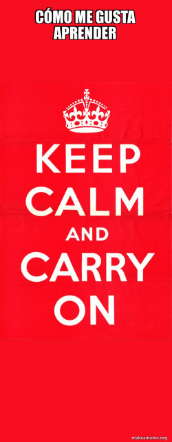 Keep Calm and Carry On