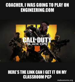 COD - Call of Duty Black OPs 4 Meme