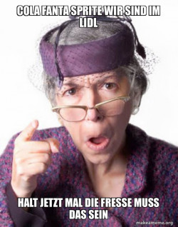 Disapproving Grandma