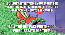 Mr Krabs Money