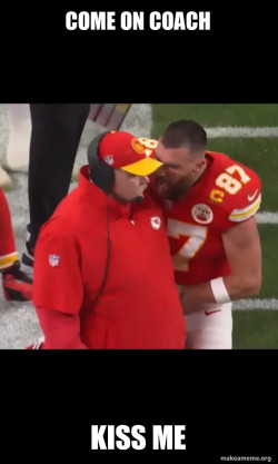 Travis Kelce and Coach