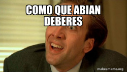 Sarcastic Nicholas Cage