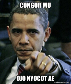 Angry Obama