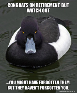 Revenge Duck ( Angry Advice Duck )