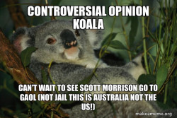 SCOTT MORRISON IS GOING TO GAOL