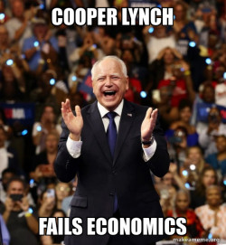 Happy Tim Walz
