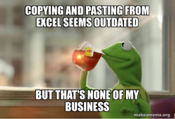 Kermit Drinking Tea