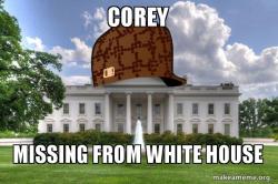 corey not in the house