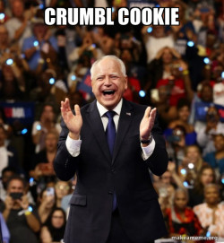 Happy Tim Walz