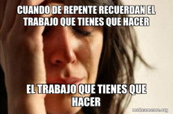 First World Problems