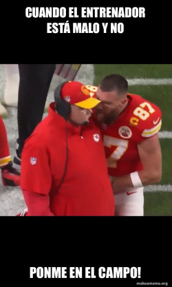 Travis Kelce and Coach
