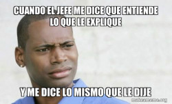 Confused Black Man
