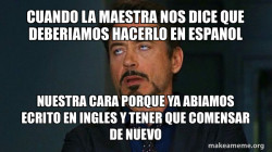 Tony Stark Eye Roll