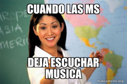 Unhelpful High School Teacher