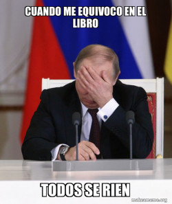 Putin Facepalm