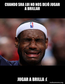 Lebron Crying