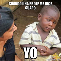 Skeptical Third World Kid