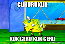 Mocking SpongeBob