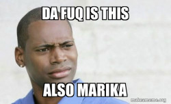 Confused Black Man