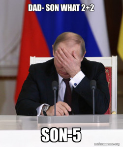 Putin Facepalm