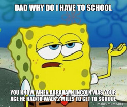 Tough SpongeBob