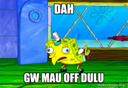 Mocking SpongeBob
