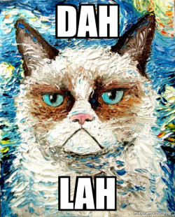 Vincent Van No - Grumpy Cat
