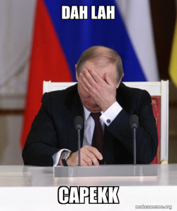 Putin Facepalm