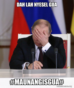Putin Facepalm