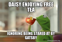 Kermit Drinking Tea