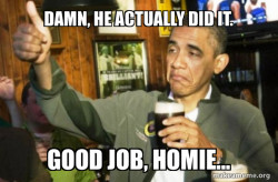 Upvote Obama