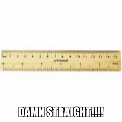 Wooden Ruler