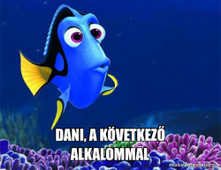 Dory from Nemo  (5 second memory)